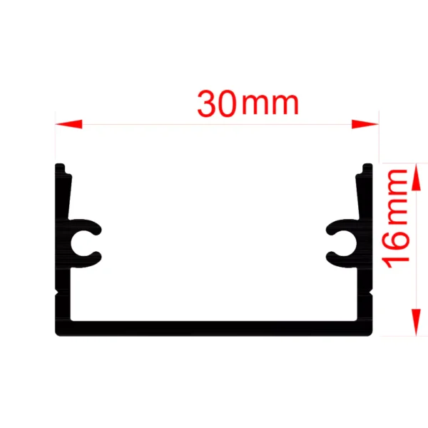 شماتیک چراغ خطی آویز کد L17